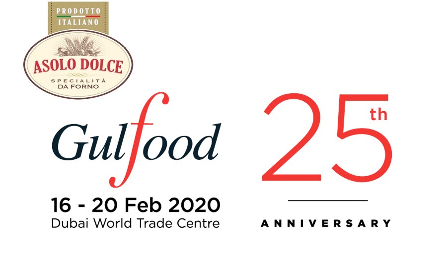 Asolo Dolce alla fiera GulFood - dal 16 al 20 Febbraio 2020 Dubai
