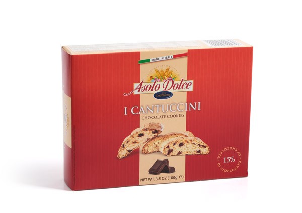Cantucci con gocce di cioccolato Il Pasticcere Fiorentino - produzione e vendita - Cantucci al cioccolato Il Pasticcere Fiorentino by Asolo Dolce