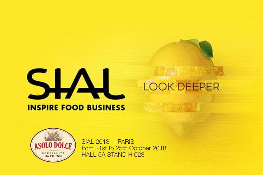 Asolo Dolce @ SIAL - Paris - from 21st to 25th October 2018