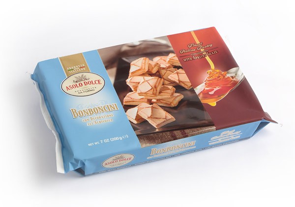 Pasta sfoglia, sfogliette glassate, produzione e vendita - bomboncini 70gr