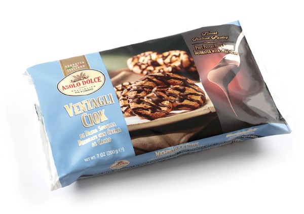 Pasta sfoglia, copertura cioccolato, produzione e vendita - Goose Ciock by Asolo Dolce